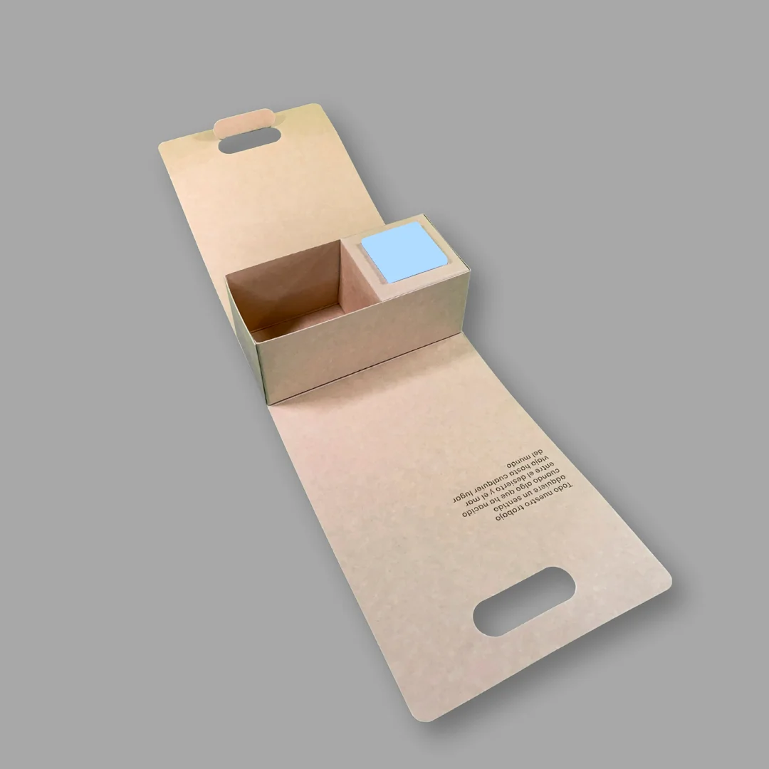 Packaging con folding. Anel gráfica